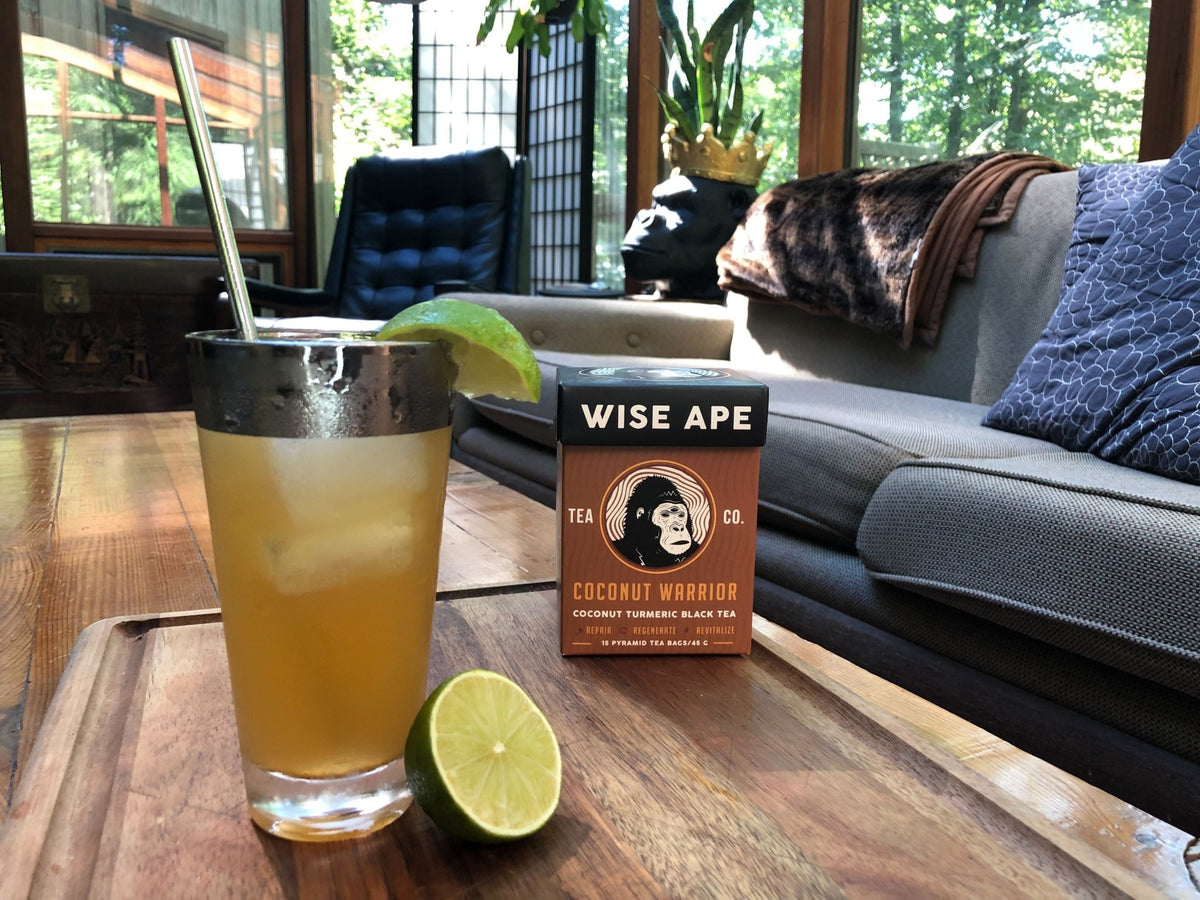 Coconut Key Lime Iced Tea Recipe (Natural, Low-Carb, No-Added Sugar) – Wise Ape