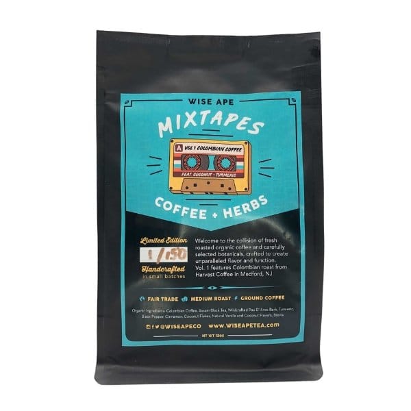 Mixtape Volume 1 Coconut Turmeric Coffee Wise Ape