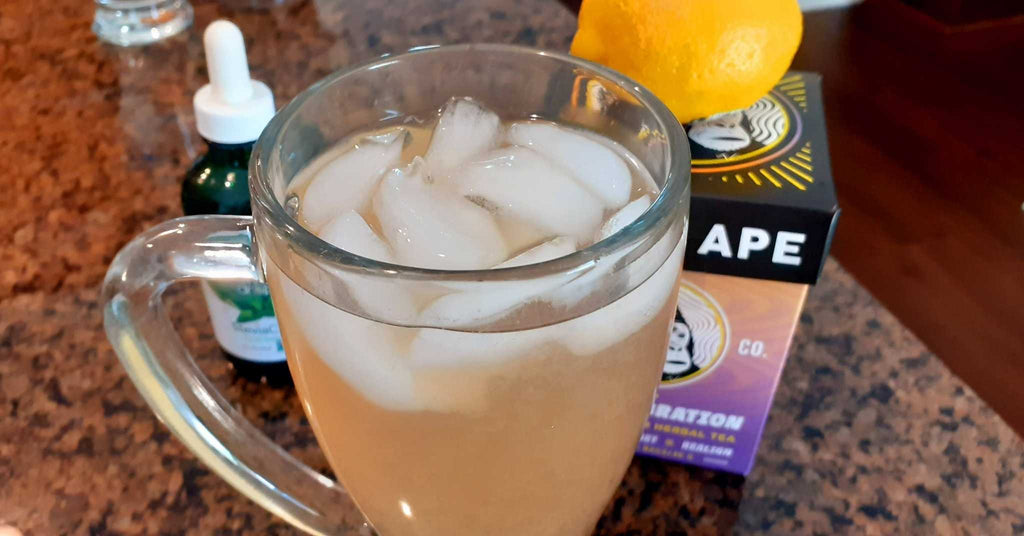 Sugar-Free Lemonade Iced Tea Recipe (Keto, Vegan, Low-Carb, Diabetes-Friendly, All-Natural)