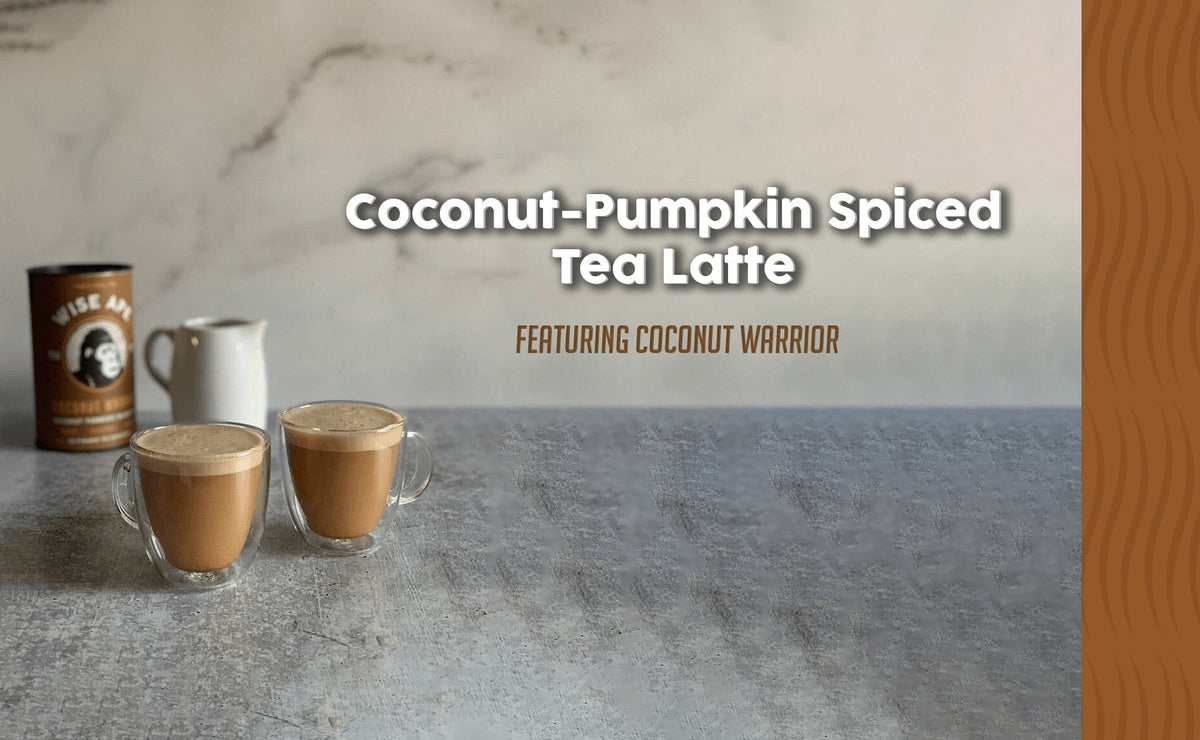 Coconut Pumpkin Spiced Tea Latte – Wise Ape