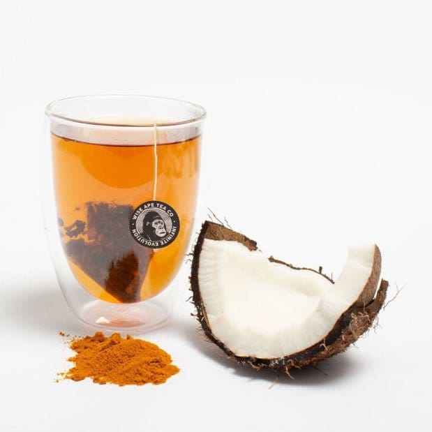 Coconut turmeric tea for anti inflammation