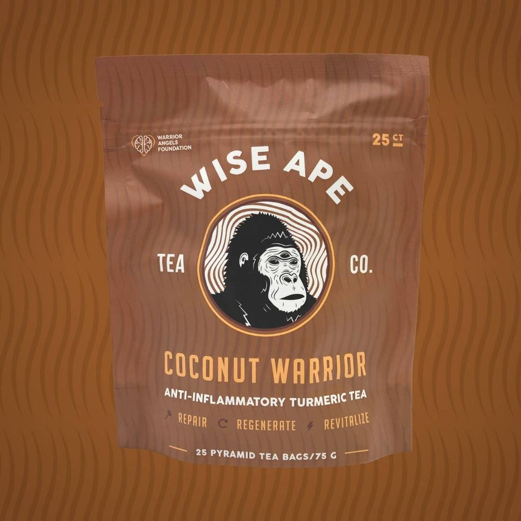 Coconut Warrior coconut turmeric tea for anti inflammation